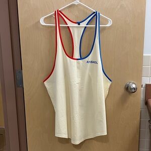 RASKOL Retro Cream Stringer tank top